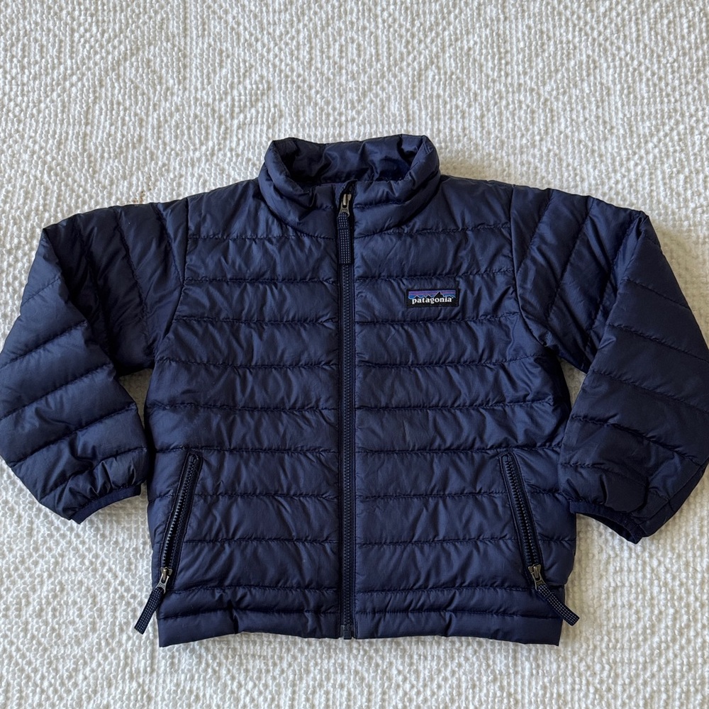 Patagonia Kids Navy Puffer Jacket